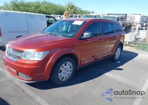 2014 Dodge Journey American Value Pkg z USA, uszkodzony, nr VIN 3C4PDCAB5ET144352
